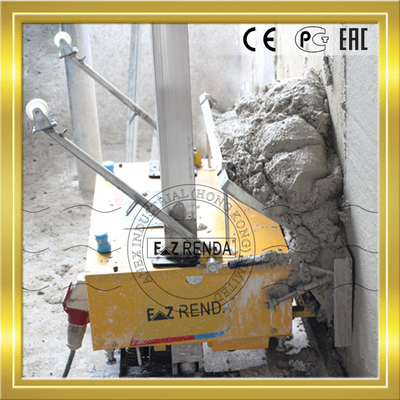 EZ RENDA Easy Operation Auto Cement Plastering Machine With Patents