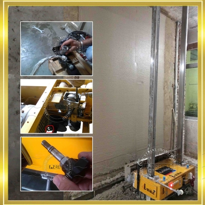 Cement Automatic Wall Plastering Machine XP-2014-100 Block Wall