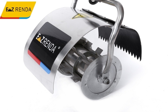Efisiensi Tinggi Portabel Mortar Mixer, No Hopper 48V Li Baterai Listrik Mixer Semen Kecil