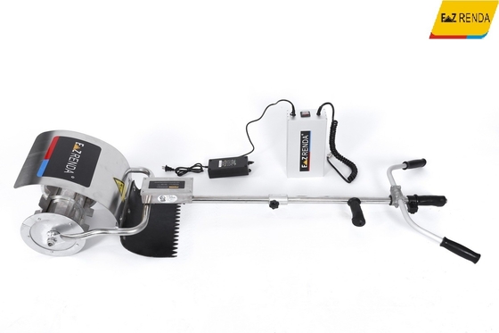 Stainless Steel 48V Li Baterai Listrik Portabel Semen Mixer No Drum Tidak Ada Minyak Tahan Air