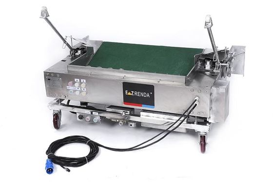 0.75kw Wall Rendering Machine Dengan 1.2 Meter Pembersih Otomatis Tahan Air