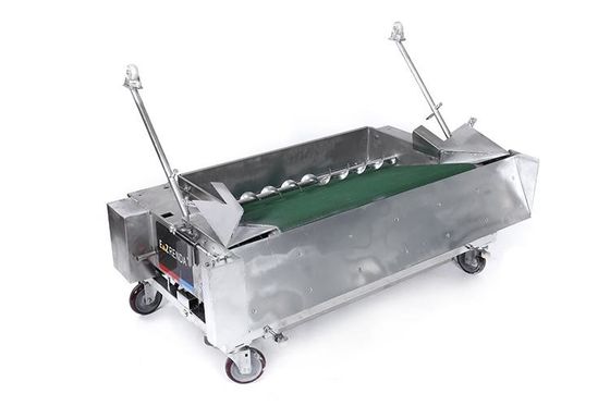 Dinding Plester Ez Rendering Machine 1,2 Meter Big Mortar Tank